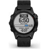 Часы GARMIN FENIX 6 SAPPHIRE BLACK DLC WITH HEATHERED BLACK NYLON BAND 10615