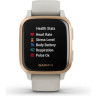 Часы GARMIN VENU SQ – MUSIC EDITION ROSE GOLD ALUMINUM BEZEL WITH LIGHT SAND CASE AND SILICONE BAND 010-02426-11