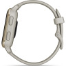 Часы GARMIN VENU SQ 2 – MUSIC EDITION CREAM GOLD ALUMINUM BEZEL WITH FRENCH GRAY CASE AND SILICONE BAND 010-02700-12