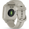 Часы GARMIN VENU SQ 2 – MUSIC EDITION CREAM GOLD ALUMINUM BEZEL WITH FRENCH GRAY CASE AND SILICONE BAND 010-02700-12