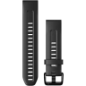Ремешок GARMIN QUICKFIT 20 для часов Fenix 7S/Pro/6S/5S, Epix Pro (Gen 2) | 42 мм, Instinct 2S черный 010-13102-00
